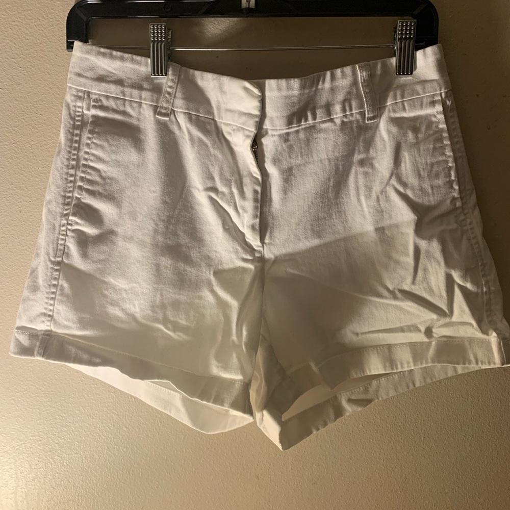 J.Crew White Chino Shorts Women’s Size 6